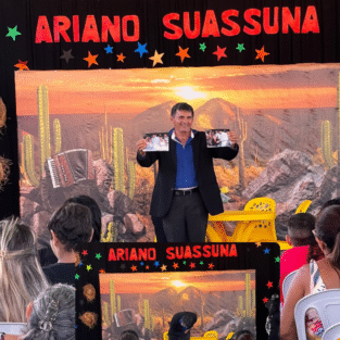 Sarau de uma escola particular em Parnamirim RN - Evolução Colégio e Curso