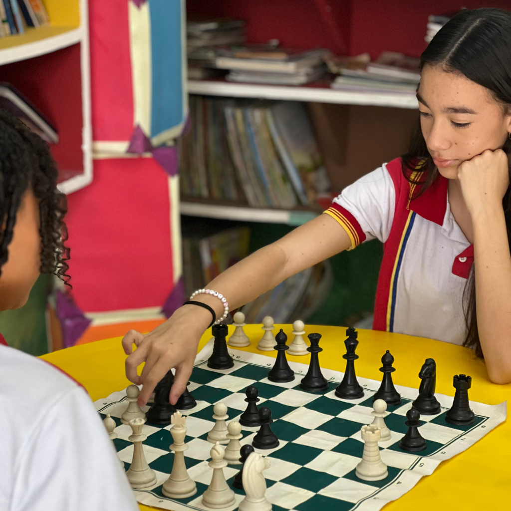 Escola Particular em Parnamirim RN - Evolução Colégio e Curso 55 Jogo de Xadrez do Evolução Colégio e Curso, escola particular em Parnamirim RN.