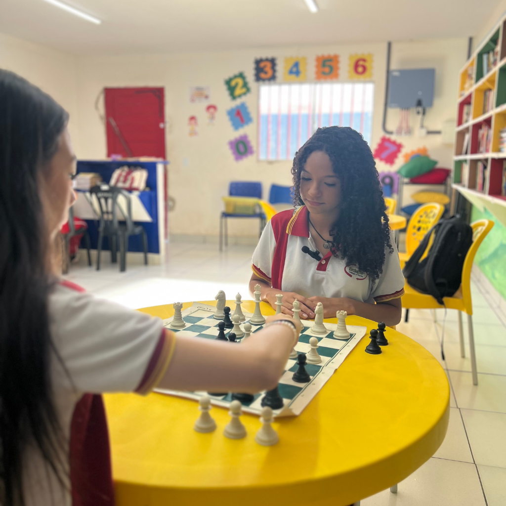 Escola Particular em Parnamirim RN - Evolução Colégio e Curso 56 Jogo de Xadrez do Evolução Colégio e Curso, escola particular em Parnamirim RN.