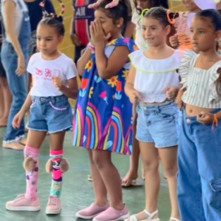 Semana das crianças do Evolução Colégio e Curso escola particular em Parnamirim/RN