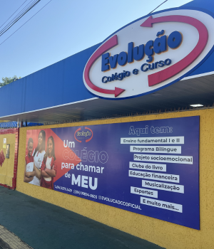 Estrutura do Evolução Colégio e Curso, escola particular em Parnamirim RN