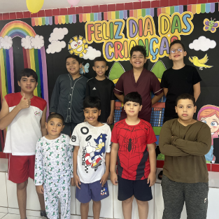 Semana das crianças do Evolução Colégio e Curso escola particular em Parnamirim/RN