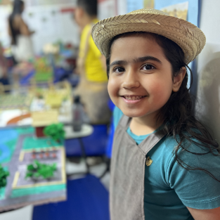 Feira do conhecimento da Educação Infantil e Fundamental l e ll, do Evolução Colégio e Curso escola particular em Parnamirim/RN