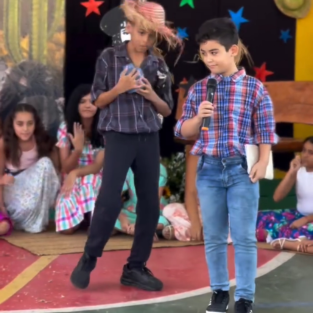 Sarau de uma escola particular em Parnamirim RN - Evolução Colégio e Curso