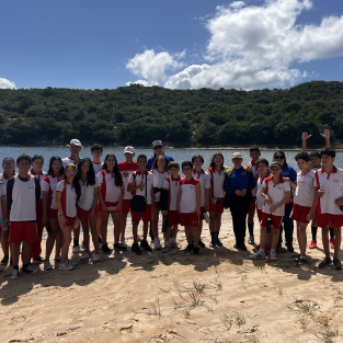 Aula de campo do fundamental l e ll do Evolução Colégio e Curso, escola particular em Parnamirim/RN