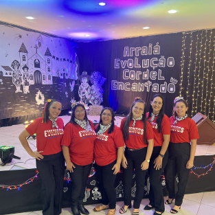 Festa de São João de uma escola particular em Parnamirim RN - Evolução Colégio e Curso