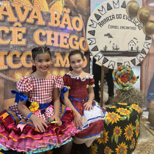 Festa de São João de uma escola particular em Parnamirim RN - Evolução Colégio e Curso