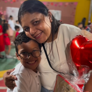 Dia das mães do Evolução Colégio e Curso, escola particular em Parnamirim/RN